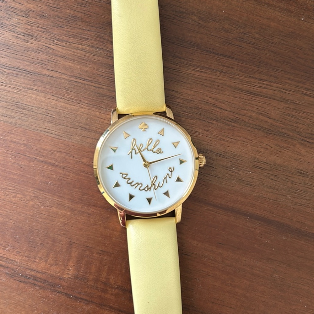 Kate Spade Hello Sunshine watch